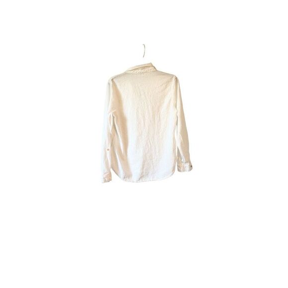 Orvis Woman White Button Down Shirt - Picture 6 of 16